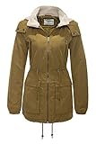 408 kangaroo creek road coutts crossing Parka ONLY Damen onlANNA Parka Jacket CC OTW Jacke, Braun (Kangaroo), 40 (Herstellergröße: L)