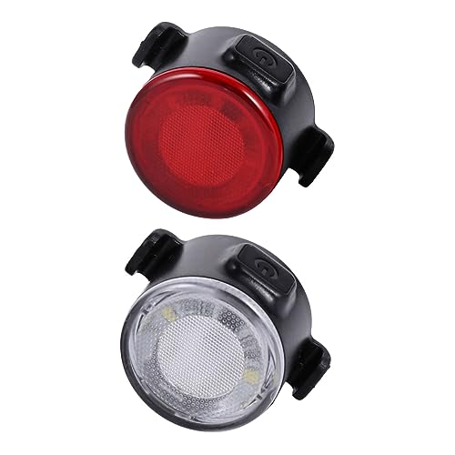 Anneome Bike Headlight Tail Light Set Rechargeable Bike Lights Front Rear Cycling Accessories for Night Riding