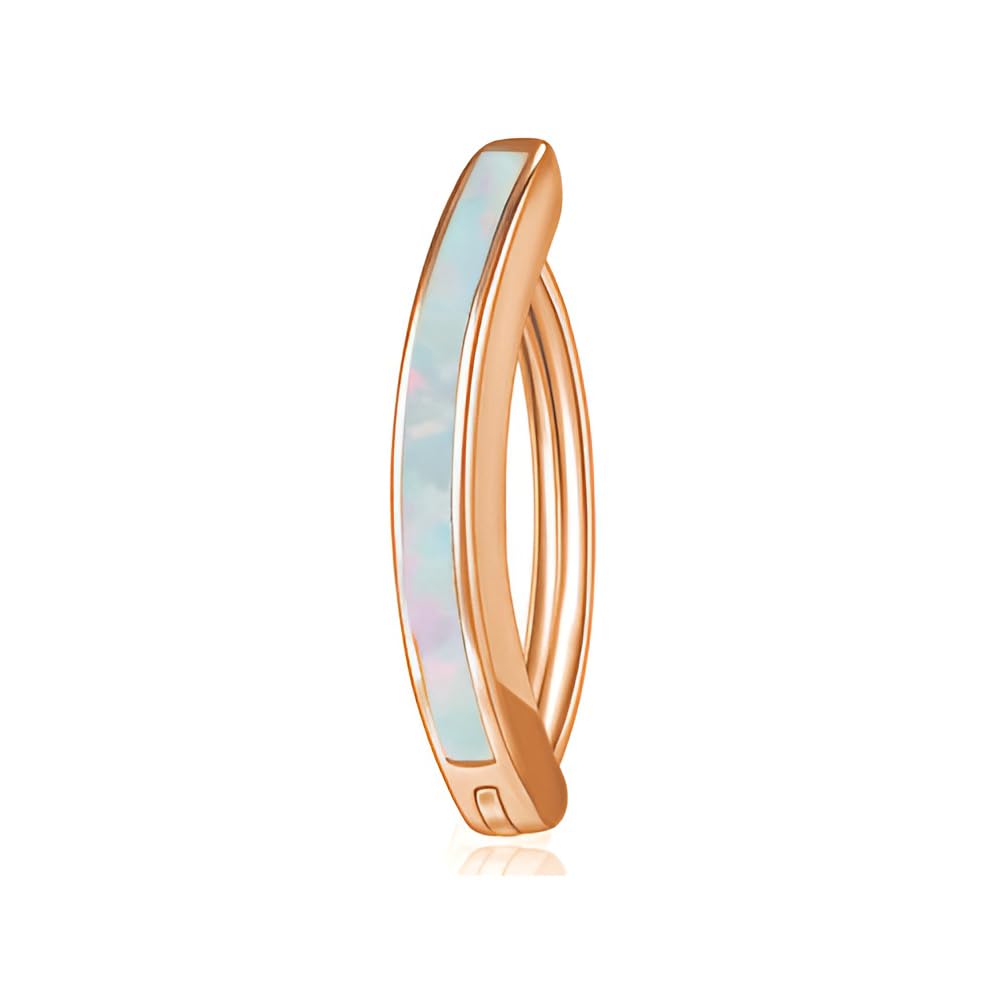 Decentraland 1 anillo de ombligo de plata de 14 G, con forma de torsión, acero quirúrgico 316L, bonito aro pequeño, simple y inverso, piercing para el ombligo, joyería para mujer