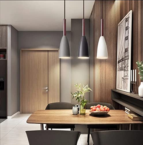 Image of Avior Wood Ceiling Hanging Lights for Dining Table, Living Room Pendant Lamp, Lights for Kitchen Island, Restaurants and Cafe (Pack of 3)