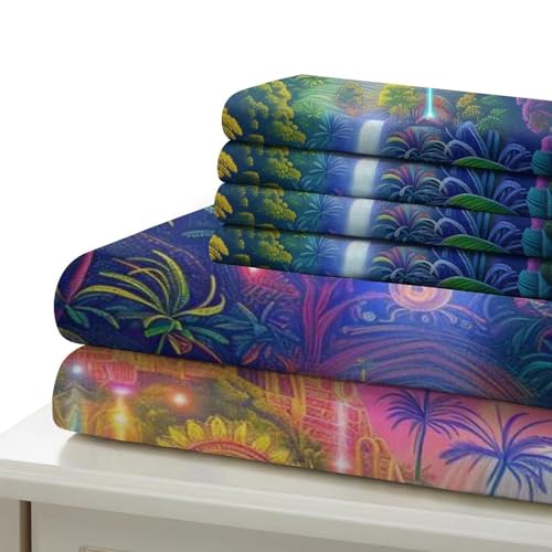 Housse de couette zippée 140x200 microfibre pour lit d'adulte - 6