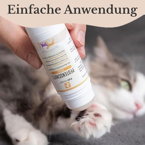 Fellmeister® Pfotenbalsam Hund – Pfotenpflege im Winter bei Schnee, EIS & Streusalz – Pfotenschutz für rissige & trockene Pfoten – Pfotenbalsam Stick mit Bienenwachs – Made in Germany