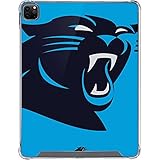Skinit Clear Tablet Case Compatible with iPad Pro 12.9in (2021) - Officially Licensed NFL Carolina Panthers Large Logo Design