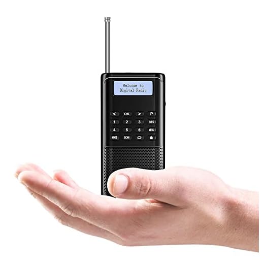 Raddy RD23 Radio Portatile Digitale DAB DAB+ FM con Bluetooth Integrato MP3, Alimentata a Batteria
