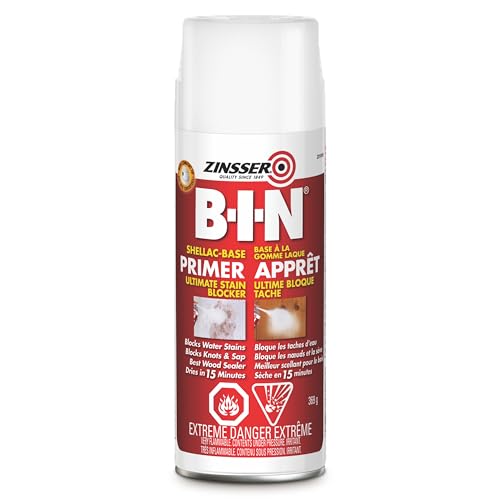Zinsser BIN Shellac Base Primer-Sealer in White 369g