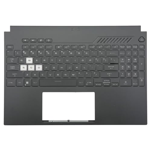 Clavier rétroéclairé RVB avec repose-main pour ASUS TUF Gaming FX507 FA507 US