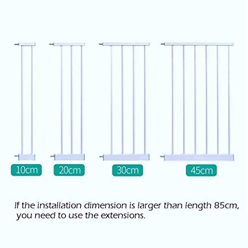 Barrières de sécurité pour enfants pour escaliers escamotables et balustres 174cm