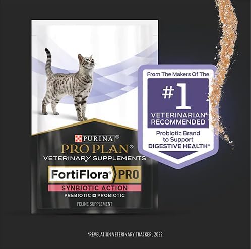 Miniatura 5 de Purina FORTIFLORA SA - Suplemento probiótico felino de acción sinbiótica, 1 caja (30 sobres)