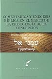 Comentarios y ex&Atilde;&copy;gesis b&Atilde;&shy;blica en el marco de la cristolog&Atilde;&shy;a de la concepci&Atilde;&sup3;n: Estudios b&Atilde;&shy;blicos para navidad y adviento (Spanish Edition)