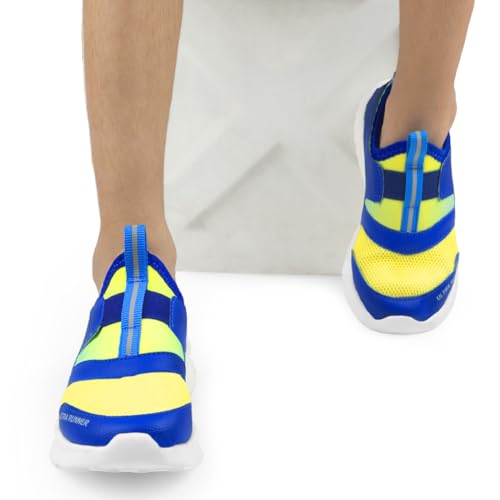 Image of KazarMax Ultra Runner Glow in The Dark Shoes | Comfotable | Lightweight | Casual Sneakers for Boys