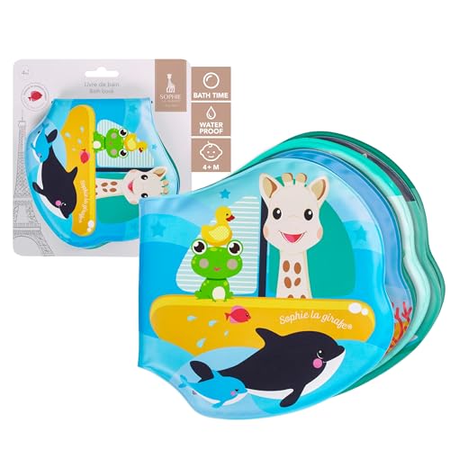 Sophie la girafe Bath Book | Soft, Fun & Easy to Grasp | 8 Playfu...