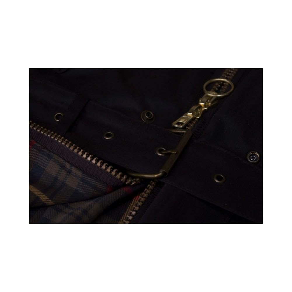Walker and Hawkes - Explorer - Chaqueta de Moto Encerada para Hombre