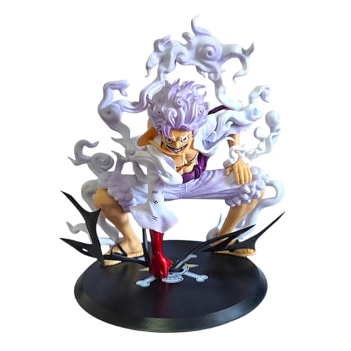 Image of Mayatra's Action Anime Figure Collectible Toy PVC Model Statue for Kids Adults Home Decor Gift (White-Luffy)