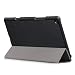 Produktbild Kepuch Custer Hülle für Xiaomi Mi Pad 4 Plus 10.1,Smart PU-Leder Hüllen Schutzhülle Tasche Case Cover für Xiaomi Mi Pad 4 Plus 10.1 - Schwarz