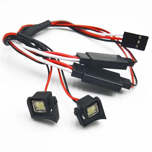 Focos de luz para Axial SCX24 con luces LED potentes de actualización RC