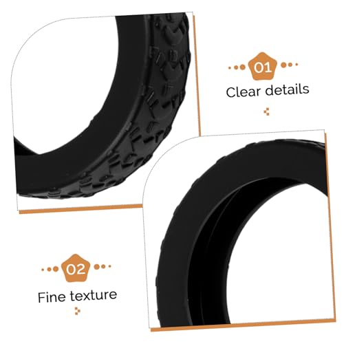 Gadpiparty 8pcs Stylish Silicone Luggage Wheel Protectors for Suitcases Noise-reducing Wear-Resistant Easy to Install Wheel Covers for Smooth Travel and Floor Protection3