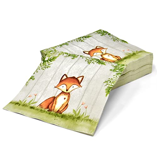 Gift Boutique Woodland Animal Luncheon Napkins #TOP30