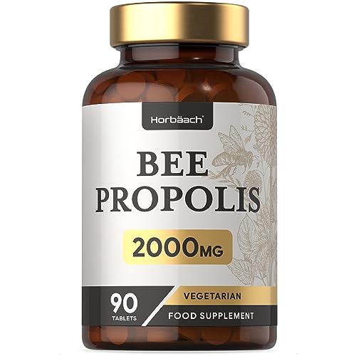 Horbaach Bee Propolis 2000mg Tablets, 90 Vegetarian