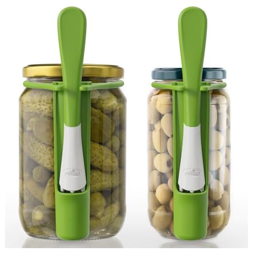 2 Pack Pickle Fork Pickle Grabber Tool, Pickle Picker for the jar-Green | Kitchen Gadgets Pickle and Olive Forks, 304 food-grade stainless steel, for pickle cans and kitchen decoration