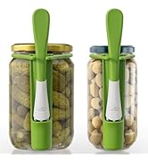 2 Pack Pickle Fork Pickle Grabber Tool-Pickle Picker for the jar, Kitchen Gadgets Pickle Gifts Su...