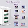 Cargador-USB-carga-USB-de-4-puertos-con-cargador-rapido-Smart-QC-30-de-33W-cargador-de-varios-puertos-USB-Adaptador-Compatible-con-iPhone-111213141516SEXSiPadSamsung-Galaxy-S21S22S23S24