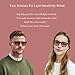 UrbanLens Indoor Fluorescent-41 Pink & Outdoor Fluorescent-60 Brown Tinted Migraine Light Sensitivity Glasses for Photophobia, Fluorescent LED Glare and Computer