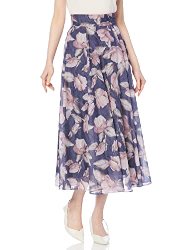 ［ジル バイ ジルスチュアート］ スカート シアーアートフラワースカート レディース 125-2120028 ネイビー S