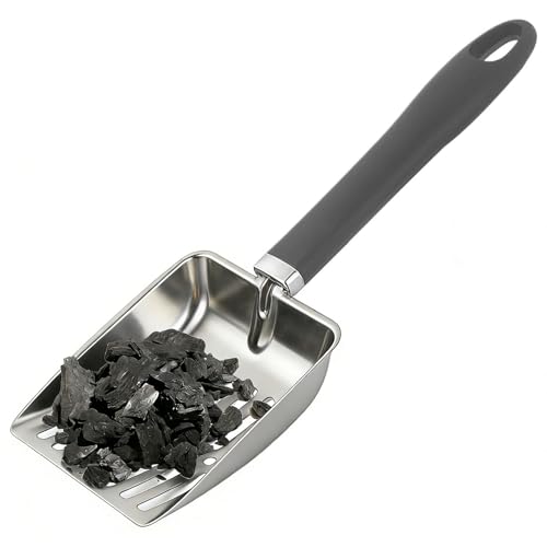 Ash Sifter �g�F�p�V���x�� - 12.8 �C���`�ϔM�ΒY�X�N�[�v�A�X�e�����X�|����f�U�C���A�ϋv���̂�����h�c�[�� |�d�X�g�[�u BBQ �L�����v�t�@�C���[ �`���R�[�� �O���� �K�[�f���A�b�V�� �N���[�j���O �A�N�Z�T���[