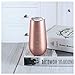 Fungun 6 Pack Stemless Champagne Flutes Wine Tumbler, 6 OZ Double-insulated Rose Gold Cocktail Cups Unbreakable Reusable Champagne Toasting Glasses with Lids (Rose Gold)