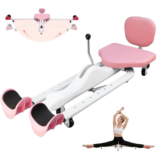 Leg Split Machine, Leg Stretcher to Improve Flexibility and Quality of Stretching, 0-180&deg; Adjustable Split Stretching Equipment for Dance, Yoga, Gymnastics and Other Sports