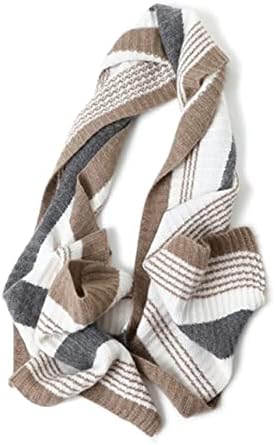 Tograt Scarf Shawl Scarves Wraps Cold Weather Scarves Winter Scarf Color Matching Thick Warm Cashmere Scarf (Color : Primary Color, Size : 185 * 35cm)