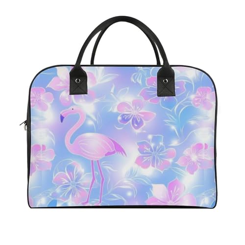 Lightning-black-background Women's Shoulder Bag Cross-Body Handbag Lightweight Weekend Travel Carry-On Gym Bag3