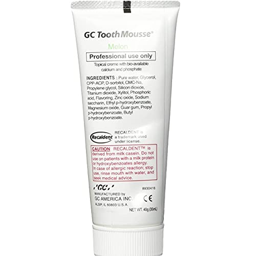 2x GC Tooth Mousse Zahnpasta 35ml Tube Melone (2x 35ml Tube) – Bild 4