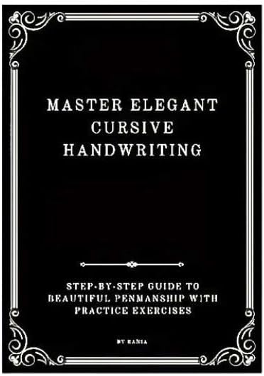Handwriting Practice Workbook for Adults – Cursive Alphabet Guides & Penmanship Drills, Improve Lettering Skills & Writing Confidence, Adult Handwriting Practice Sheets for All Skill Levels
