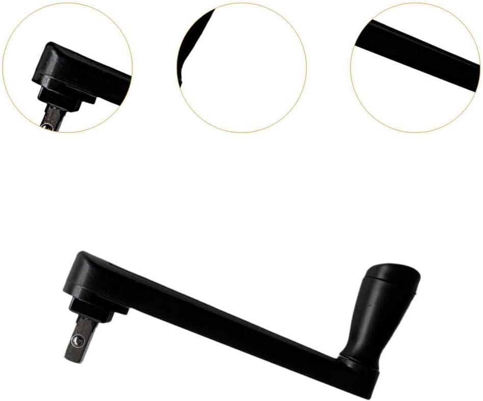 Patio Umbrella Crank Replacement Accessories, Cantilever Umbrella Parts, Holder Replacement Umbrella Crank Replacement Umbrella Hand Crank for Picnic Balcony Patio Beach Umbrella image 2