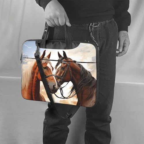 Housse antichoc ordinateur portable motif cheval ultra robuste