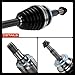 A-Premium CV Axle Shaft Assembly Compatible with Toyota RAV4 2006-2008 2.4L Sport 4WD, RAV4 2009-2012 L4 2.5L 4WD, Front Left Driver Side, Replace# 434200R030