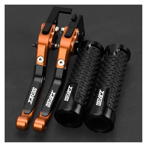 ]Ԃ̃nho[Gh I[goCu[LNb`o[nho[Obv XJR 1300 XJR1300 RACER 2004-2016ɍœK(Orange)