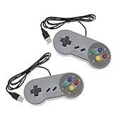 Nagelneue Qualitätswiedereinbau SNES Steuerpulte mit den gleichen Farbenknöpfen wie der USB-Steuerpult.