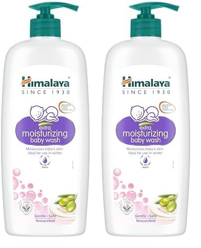 Himalaya Extra Moisturizing Baby Wash (600ml) (Pack of 2)-image-4