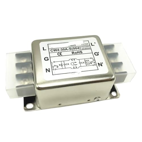 Bornier filtre d'alimentation ca anti-interférence CW4-10A-S pour réseau électrique stable