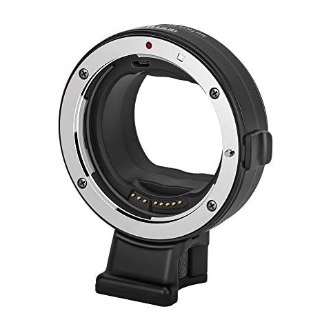 Commlite Auto Focus Lens Mount Adapter Firmware Upgraded Compatible with Canon EF/EF-S Lens to L-Mount Cameras Leica SL 601 SL2, Panasonic S5 S1 S1R S1H,Sigma FP Cover