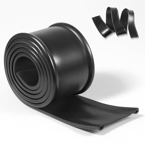 4-Inch Fuel Tank Strap Isolator, Heavy Duty Rubber Gas Tank Strap Cushion, Universal Fit for Most Semi-trailer Trucks, 6 Feet x 4 Inches Seal