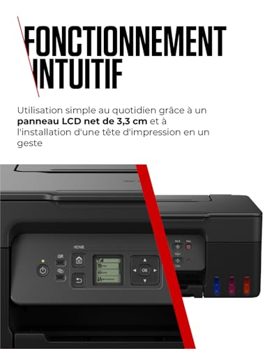 Canon PIXMA G3570 Imprimante Jet d'encre Réservoir Compacte | Wi-FI