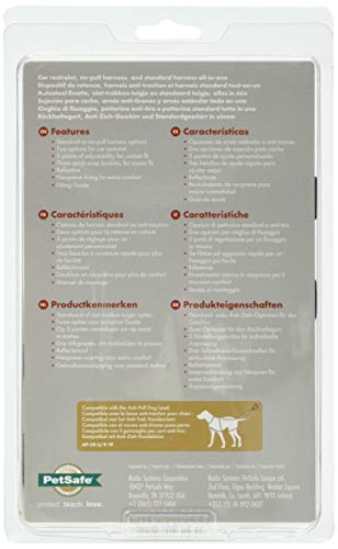 Petsafe 3 In 1 Harness And Car Restraint, Walking & Car Harness For Dogs, No-Pull Option, Adjustable, Small-Black #TOP1