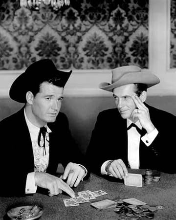 Maverick TV series James Garner Jack Kelly gamble at card table PosterLife Retro Style 11x17 inch Wall Art Poster