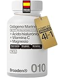 90 Cápsulas Colágeno Marino Hidrolizado COMPLEX con Ácido Hialurónico + Vitamina C + Magnesio (90 Cápsulas)