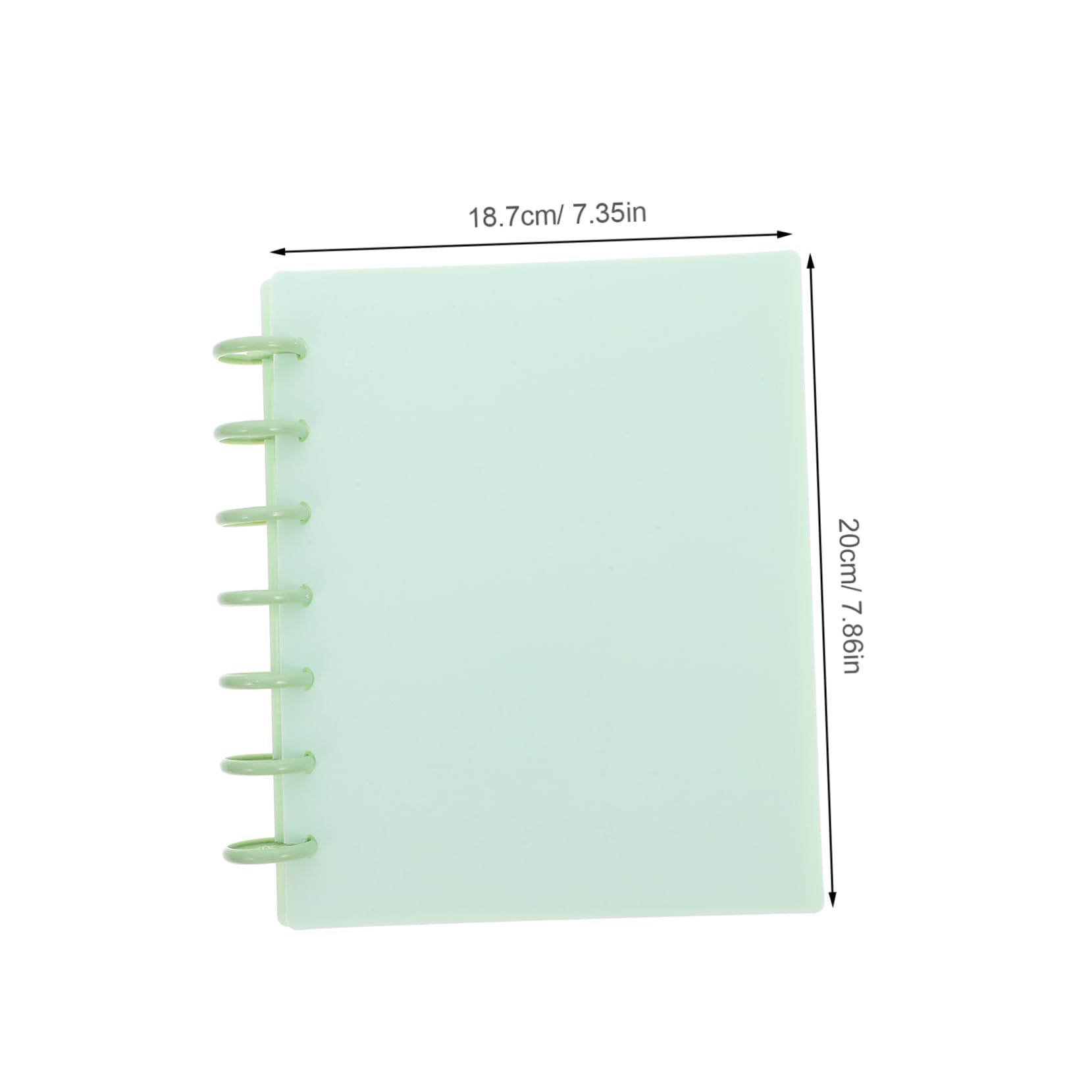 Beatifufu Photocard Binder Portable Photo Album Pages Four-pocket Layout for Collecting Postcards and Photos Transparent Design for Easy Viewing and Organization