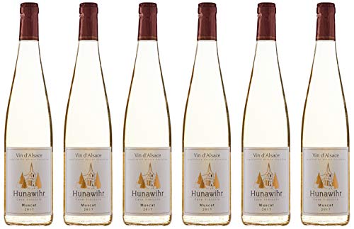 HUNAWIHR RESERVE Alsace Muscat Vin Blanc Sec AOC 75 cl - Lot de 6