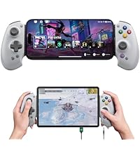 abxylute S9 モバイルコントローラー タブレット スマホ ゲームパッド スマホでもタブレットでも使えるUSB Type-C＆Bluetooth対応合体型